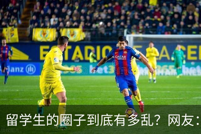 留学生的圈子到底有多乱？网友：玩的花的还得是高知